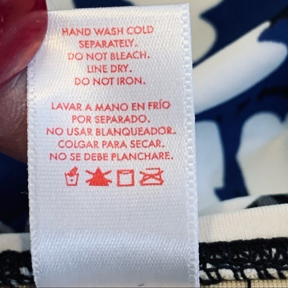 Tropical Escape Blue Floral Tankini‎ Swimsuit 6 - Picture 10 of 13